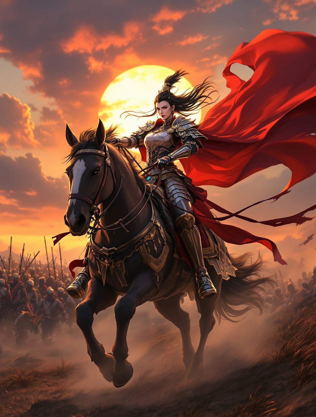 漫剧《巾帼令》女将传奇 · 替父从军,她是最耀眼的将星 巾帼令 - 女将传奇 · 替父从军,她是最耀眼的将星